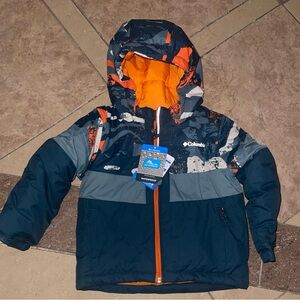 NWT Columbia Boys Lightning Lift II Ski Jacket Sz 4T Green